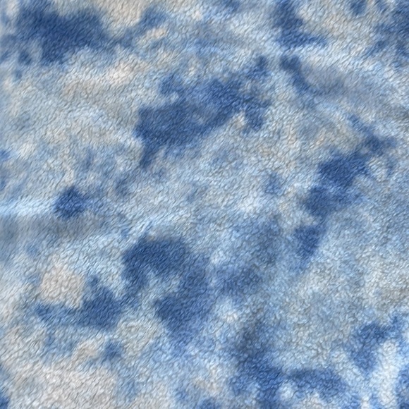 Justice Tie Dye Fleece Pullover Kids Sweatshirt; 100% polyester - Picture 3 of 8